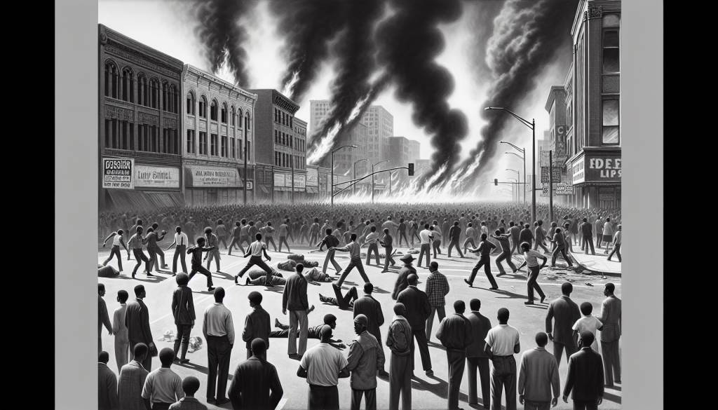 Les émeutes de Watts en 1965, un reflet de la discrimination et de la brutalité policière aux États-Unis