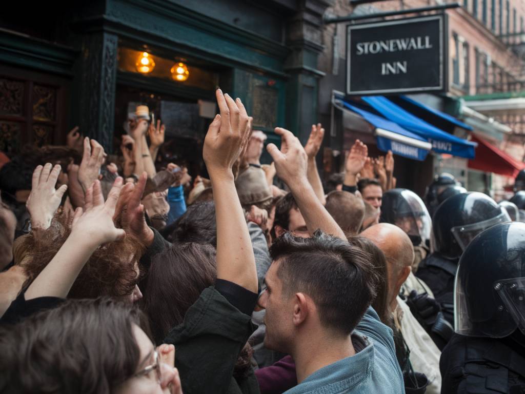 Les émeutes de Stonewall en 1969 : la naissance du mouvement pour les droits LGBT+ et la lutte contre l’oppression